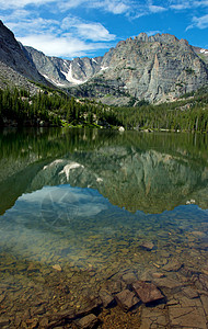 玻璃湖背景图片