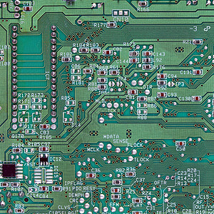 印刷电路工具接线技术电子产品蚀刻电阻器电脑电路板电容器痕迹背景图片