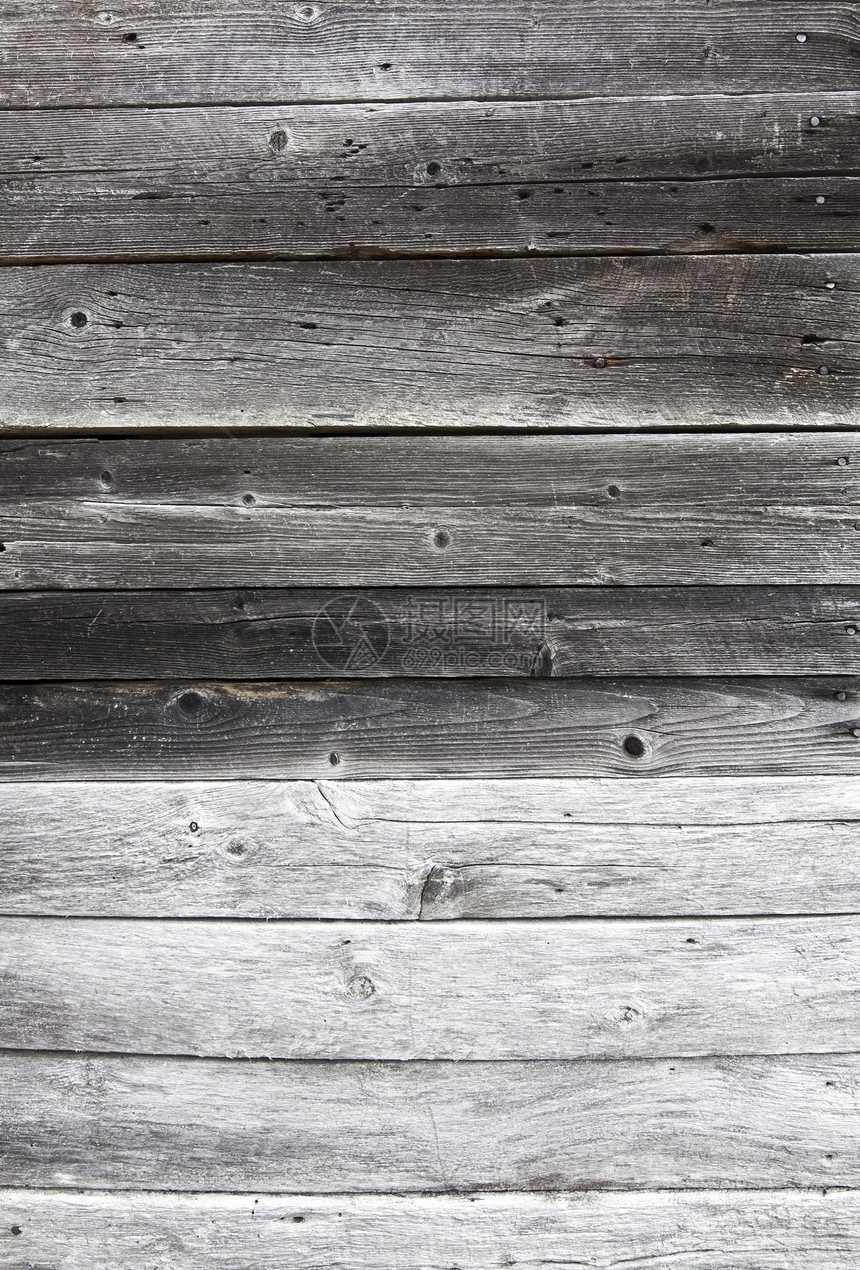 旧木质原木板灰色状况木头露台摘要剥皮建筑条纹建筑物白色图片