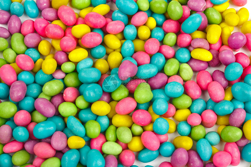 彩色糖果豆背景红色巧克力绿色美食紫色黄色橙子活力葡萄糖团体图片