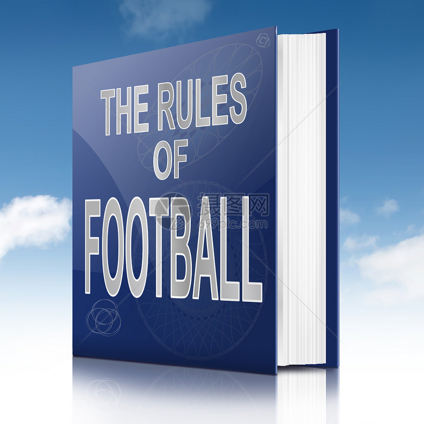 足球教科书爱好游戏天空享受蓝色运动娱乐竞争乐趣闲暇图片