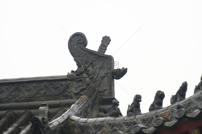 白马庙中的天花灵烈酒宗教屋顶雕塑运气寺庙雕像石头装饰品旅行图片