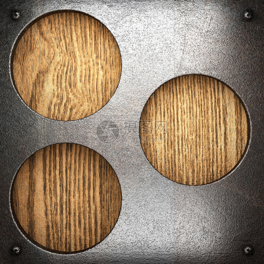 木本底金属金属控制板风化材料木板盘子艺术合金炼铁酒吧框架图片