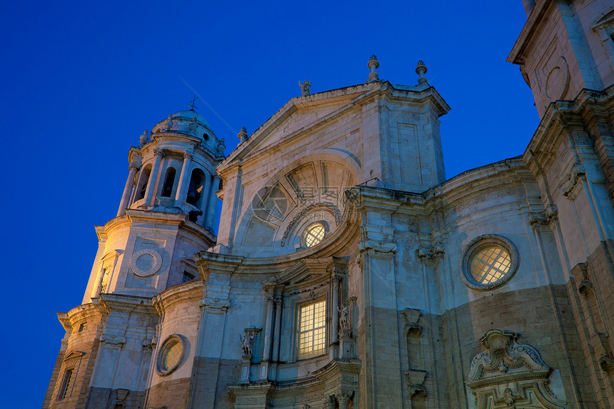 卡迪兹大教堂建筑学建筑物地标景观历史文化教会国家牧师岩石图片