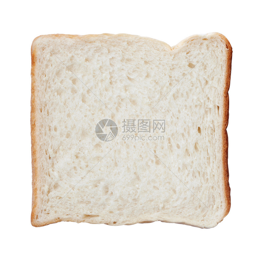 白上孤立的面包切片烹饪谷物午餐工作室脆皮粮食食品小吃小麦阴影图片