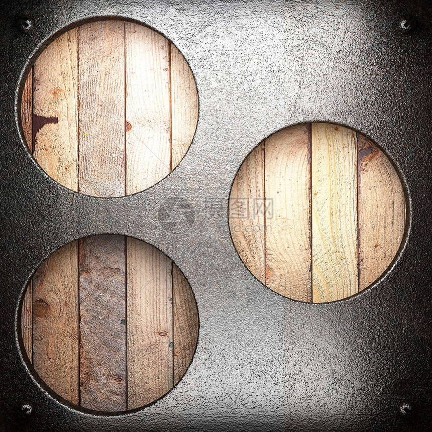 木本底金属金属合金酒吧材料床单框架炼铁盘子艺术垃圾品牌图片