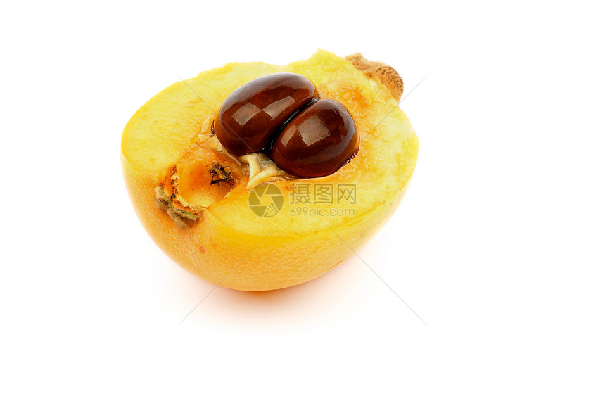 洛夸特梅杜拉尔水果种子酸味饮食李子季节甜点宏观棕色黄色甜食图片