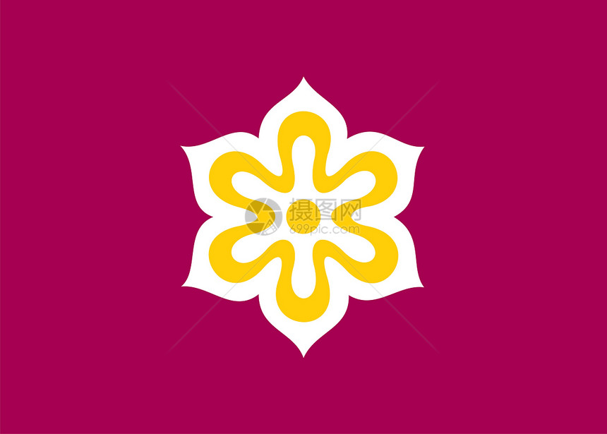 京都旗图片