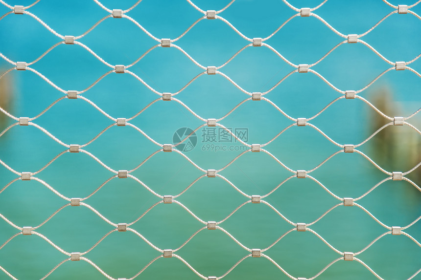 金属围栏警卫插图技术工业边界反射网络障碍监狱建筑图片