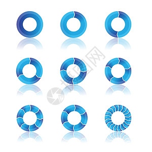 蓝图流程圆圈组织项目图表箭头推介会营销横幅成功背景图片