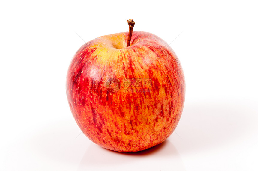红苹果营养食物饮食白色水果红色植物甜点图片