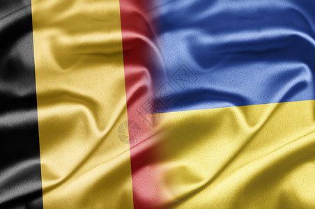 比利时和乌克兰背景图片