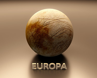 木星月欧罗巴木星太阳系科学渲染教育天文学宇航员轨道背景图片