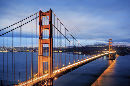 金门桥旧金山著名的金门大桥背景