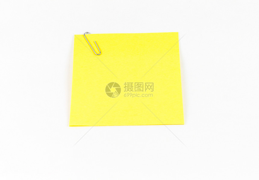 黄色粘性笔记标签记忆邮政办公室别针公告栏床单笔记纸商业夹子图片