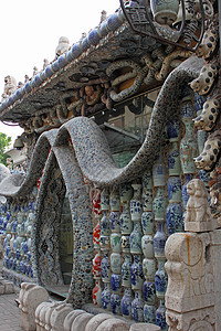 天津瓷屋房子旅行艺术背景图片