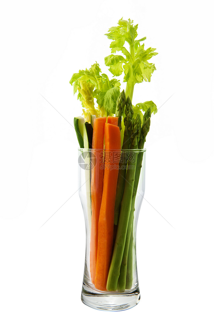 玻璃中的低卡热量蔬菜健康矿物营养黄瓜芹菜绿色减肥饮食食物益处图片