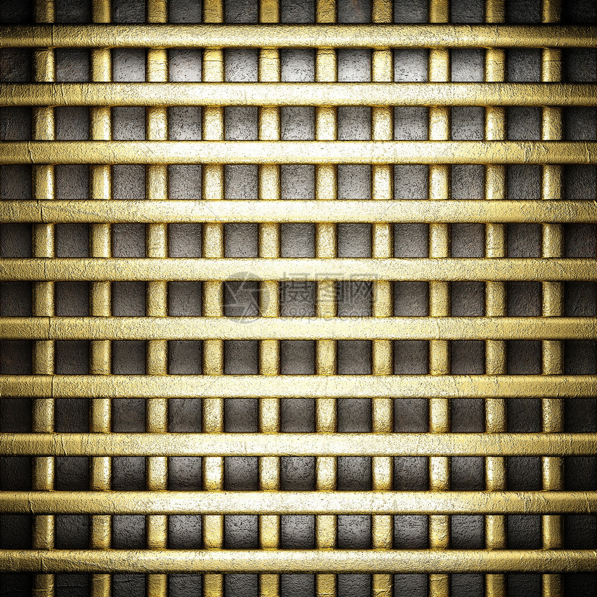 金银和银银背景金子反射艺术金属抛光黄色装饰品插图风格框架图片