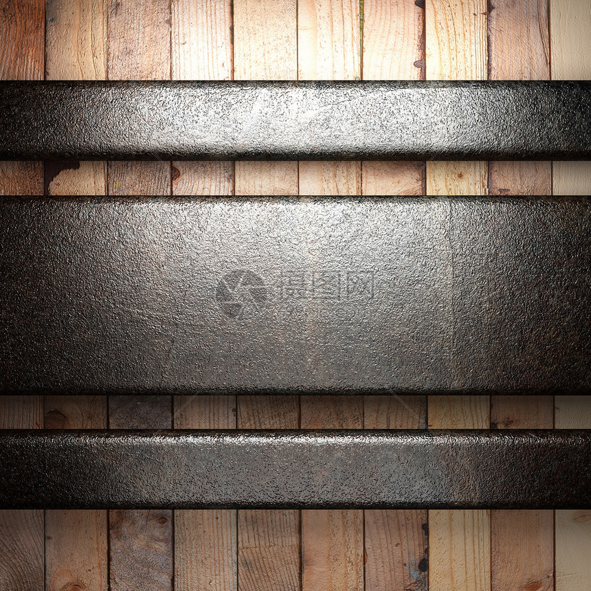 木本底金属金属床单插头酒吧合金炼铁边界艺术框架盘子木头图片