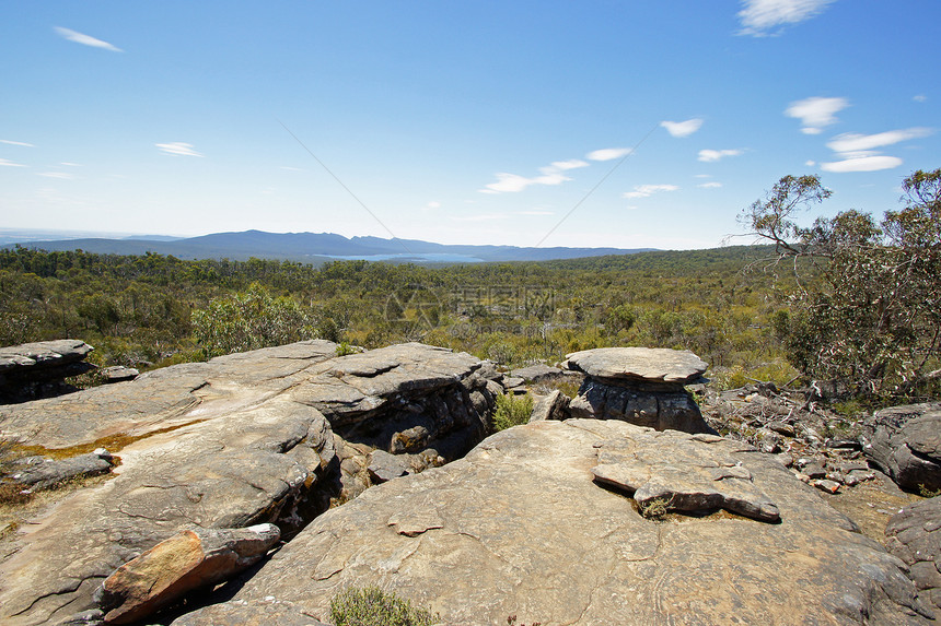 澳大利亚格拉姆皮人岩石旅游旅行假期全景首脑远足高地山脉图片