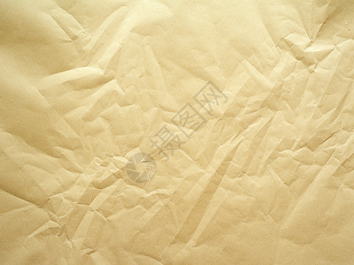 碎纸纸皱纹羊皮纸纸袋棕色床单包装折痕背景图片