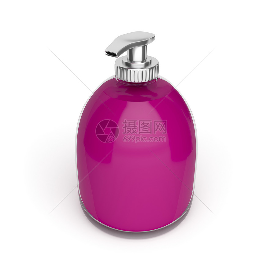 液体肥皂化妆品凝胶洗手液瓶子紫色卫生玻璃洗涤剂温泉洗剂图片
