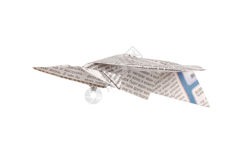 纸纸机折纸玩具玩物报纸翅膀白色折痕爱好背景图片