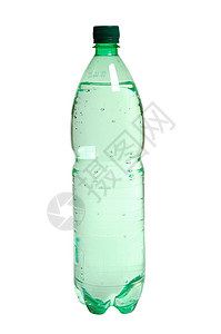 热中风绿色水瓶背景