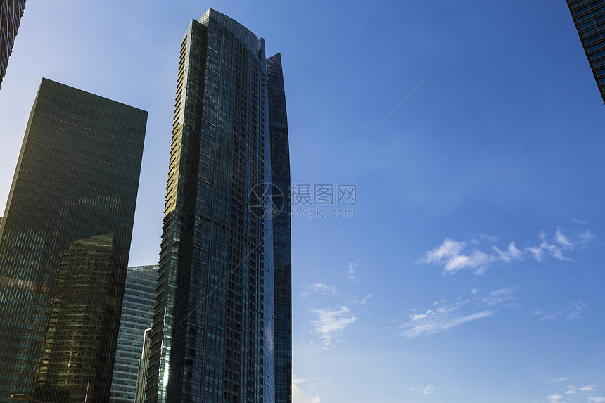 现代大楼旅行贸易城市办公室反射地标风景不动产金融商业图片