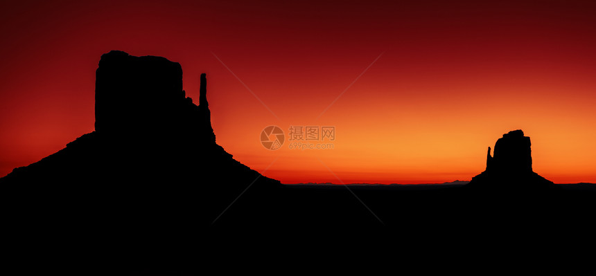 日出时古迹谷全景图片