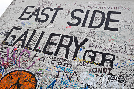 东侧画廊壁画城市文化旅游艺术涂鸦历史性背景图片