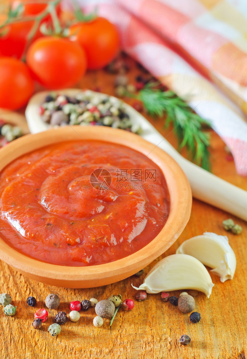 番茄酱香味植物胡椒蔬菜辣椒食物桌子香料烹饪香气图片