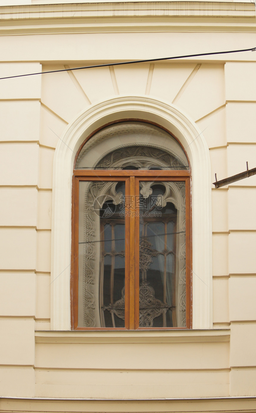 旧窗口旅游石头窗户旅行安全金属建筑学网格房子入口图片