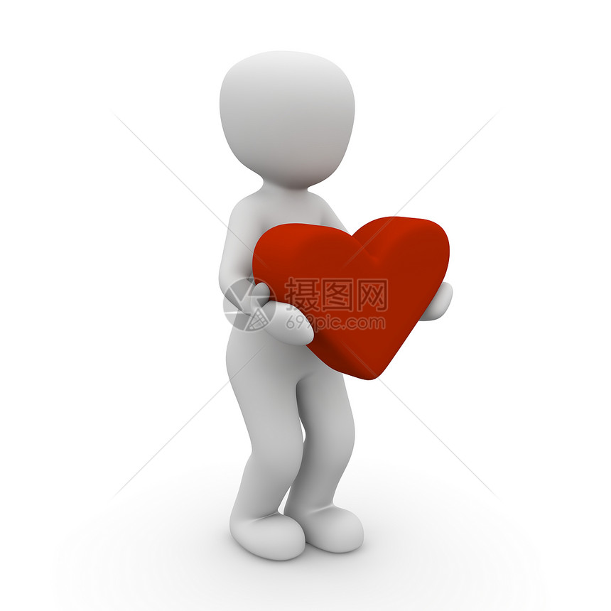有心的男人情绪化退休热情心脏红色心形纺织品情感健康女性图片