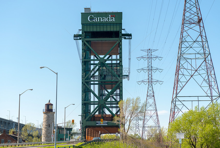 伯林顿运河桥 加拿大安大略省图片