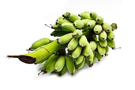 泰国青柚来自有机农场的绿色香蕉农场热带水果背景
