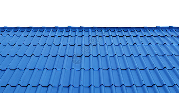 蓝屋顶建筑房子材料住宅蓝色背景图片