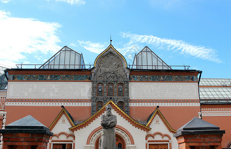 塞雷布里亚科娃玻璃屋顶高清图片