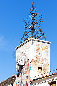 法国位置绘画景点旅行细节历史性建筑学世界历史外观高清图片