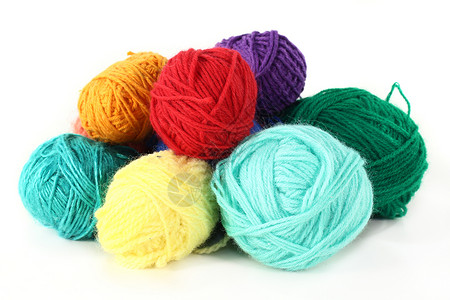 羊毛就业纺织品闲暇针线活纤维爱好棉布钩针针织品毛线天然纤维高清图片素材