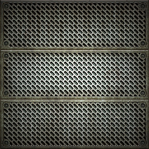 铬镍丝拉蒂丝 金属板的质地盘子床单地面炼铁仓库网格格子机器金属合金背景