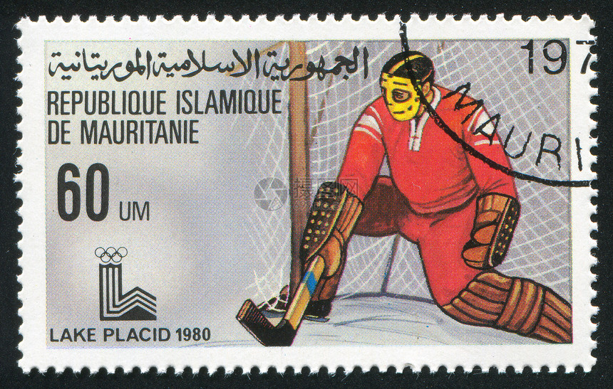 曲棍球溜冰场滑冰男人冰球集邮海豹男性邮票玩家历史性图片