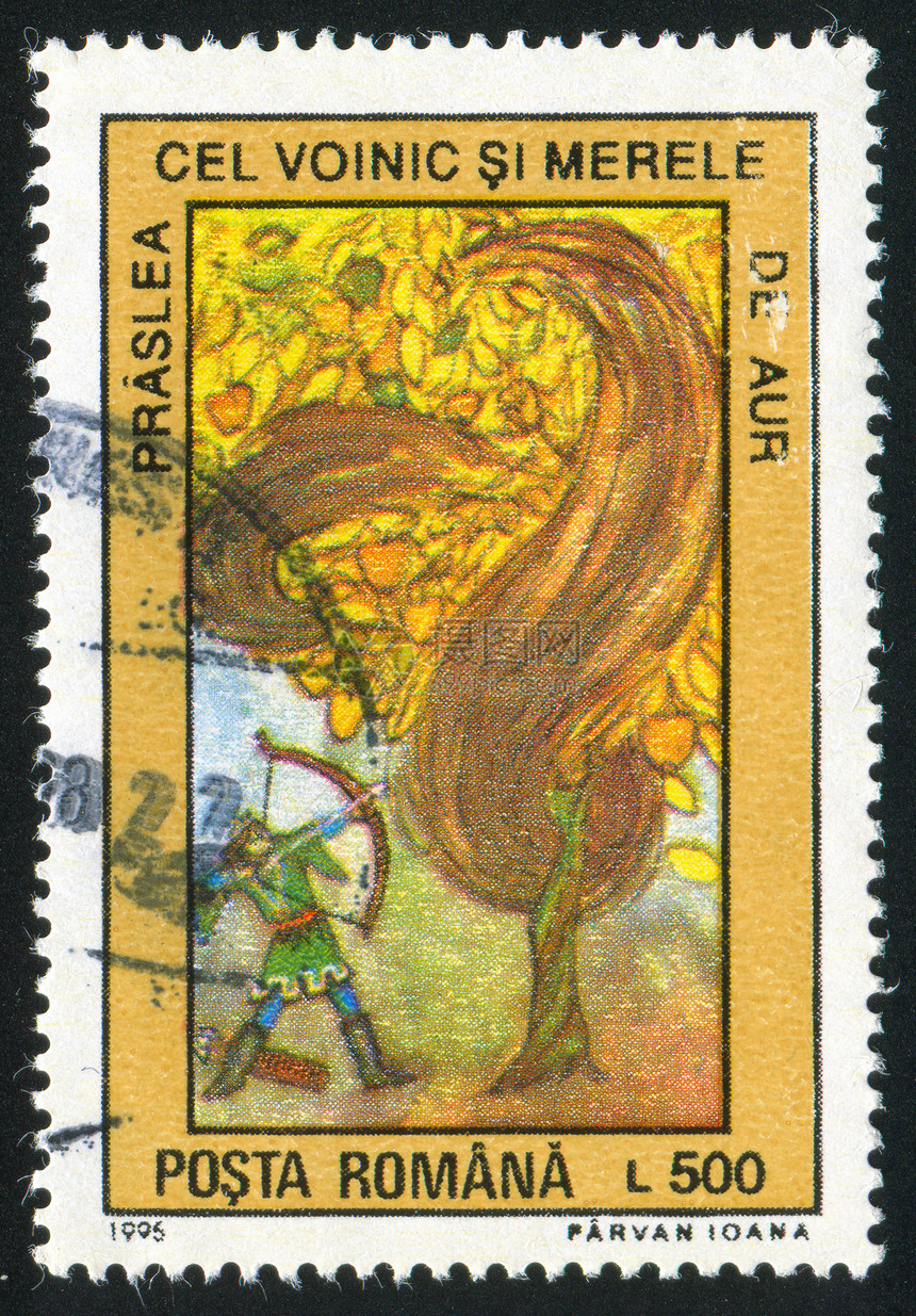 童话邮票水果集邮头发男人植物信封邮戳邮件树干图片