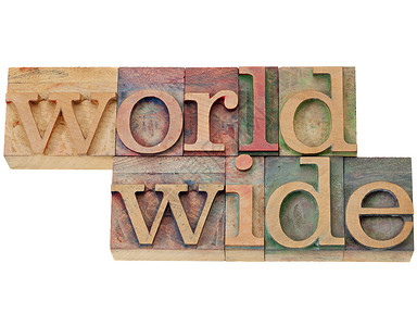 文字印刷类型世界范围内的单词背景图片