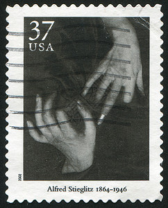 双手海豹照片女士四肢信封艺术女性邮件集邮手指高清图片