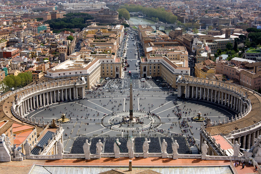 梵蒂冈 罗马 意大利建筑学国家崇拜大教堂教廷旅行旅游宗教柱廊教会图片