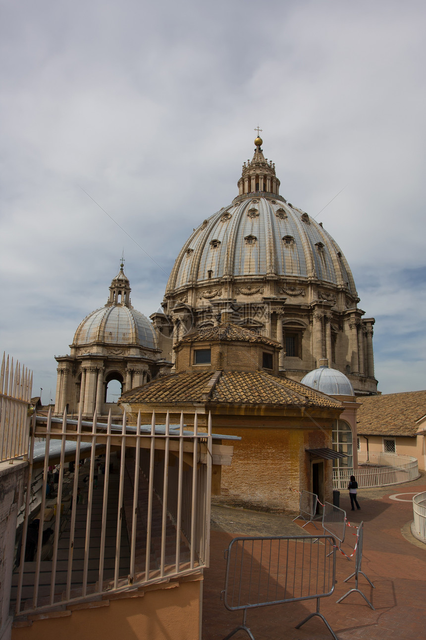 梵蒂冈 罗马 意大利教廷国家建筑学圆顶大教堂旅游宗教柱廊地标旅行图片