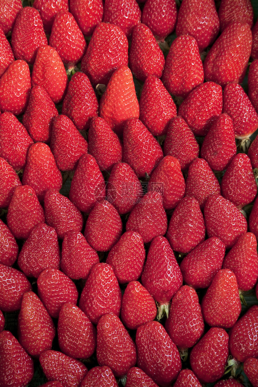 Ripe 草莓背景甜点小吃营养浆果饮食养分宏观市场零售收成图片