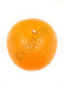 橙色水果白色橙子绿色食物背景图片