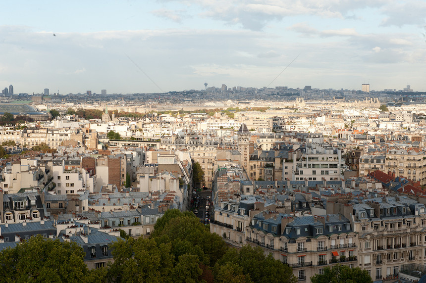 巴黎视图场景城市旅行景观图片